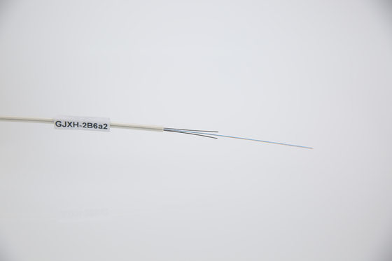 Metal Reinforced Butterfly Optical Cable with LSZH Outer Sheath and Bending Resistant Fiber for FTTX System Wiring