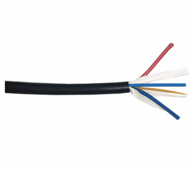 Black Sheath Hybrid Composite Cable , LSZH 200mm Hybrid Fiber Power Cable