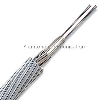 Composite Om4 OPGW Fiber Optic Cable 48 Core For Low Grade Lines