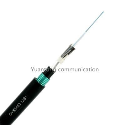 Gyxty53 Optical Fiber Duct Cable , PBT Anti Rodent Outdoor Armored Fiber Optic Cable