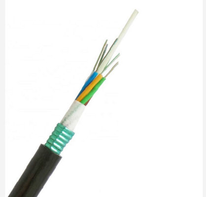 Armored Fire Retardant Cable , GYFTZY53 48 Core Fiber Optic Cable