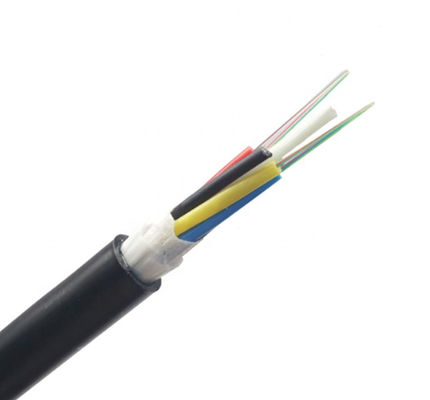 Outdoor Anti Rodent Fiber Optic Cable GYFTY04 12 Core For Aerial