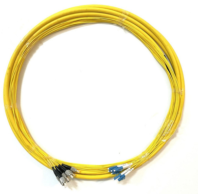 Round Shape Single Work Drop Cable Single Mode Bundled Patch Cord