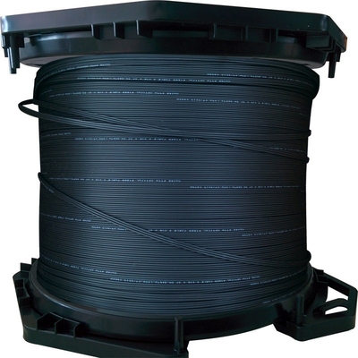 G652D G657a1 A2 Flat Optical Cable 1-12 Core Fiber Optic Drop Cable